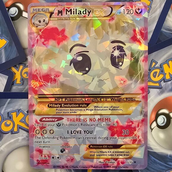 Milady Meme Pokemon Card - Picture 7 of 9
